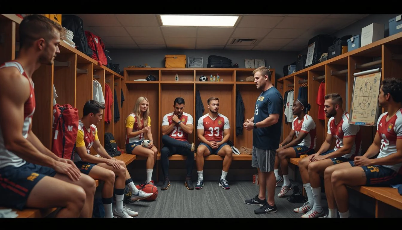 Behind the Scenes Team Sports Culture